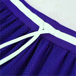 Shorts de sport en tissu mesh de haute qualité, shorts de basket-ball en polyester sublimé avec poche, shorts personnalisés pour hommes OEM - Product Image 4