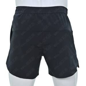 Shorts de sport OEM en gros pour hommes, shorts de fitness 2-en-1 avec short de compression intégré pour la course à pied - Product Image 6