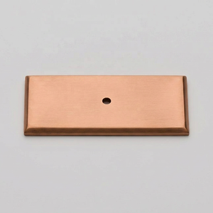 Poignée de porte rectangulaire en laiton élégante, design minimaliste, quincaillerie de meuble durable pour cuisine, maison, bureau, commode - Product Image 4
