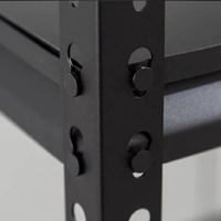 Étagères sans boulons à 4 niveaux pour le garage Étagères en métal pour le rangement Racks en acier