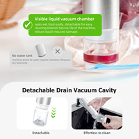 Scelleuse sous vide portable Inkbird KZ-100, directement de l'usine, avec bouchons à vin et aiguille à bille, rechargeable Type-C