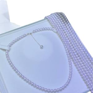 Collar de Perlas de Agua Dulce Naturales de Alto Brillo 5-6, Cierre de Plata Babys925, Diseño Versátil de Lujo para Clavícula - Product Image 5