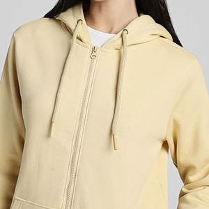 100 % cotton fleece Hoodie For Women With custom Design and OEM Service - Product Image 1