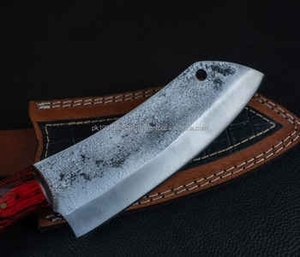Best-Selling Japanese Style Damascus Steel <b>Kitchen</b> Cleaver <b>Knife</b> with Wood Handle VG10 Blade Direct from Factory Chopper - Product Image 1