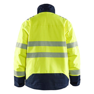 Chaqueta de Seguridad de Alta Visibilidad para Trabajo en Invierno, Reflectante con LED, Impermeable, de Secado Rápido, Transpirable, para Construcción en Exteriores - Product Image 2