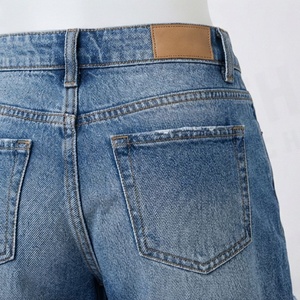 Heavy <b>Work</b> Casual Denim Shorts Colorful Floral Embroidery Womens Summer Loose <b>Jeans</b> Top Quality Customized Color Fits - Product Image 5