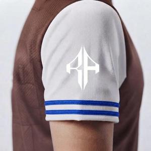 Camiseta de Fútbol para Mujer, con Logotipo Blanco, 100% Poliéster, Impresión por Transferencia de Calor, Manga Corta, Transpirable y de Secado Rápido - Product Image 6