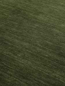 Alfombra de lana tejida a mano, alfombra sólida de lana de 8x10 pies - Product Image 4