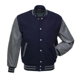 Chaqueta Varsity de Cuero para Hombre, de Lujo, Personalizada, de Alta Calidad, Resistente al Agua, Ligera, Hecha a Mano, Estilo Letterman, al por Mayor - Product Image 3
