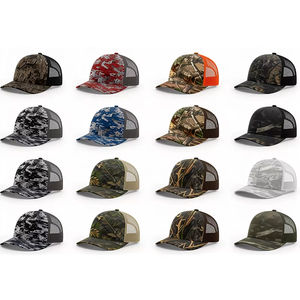 Gorras Trucker Personalizadas con Estampado Completo, 100% Algodón, 5 Paneles, Visera Plana, Estructuradas, de Malla, Estilo Hip Hop, con Cierre a Presión, para Hombre - Product Image 4