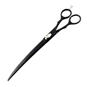 Professional <b>Dog</b> Grooming <b>Scissors</b> with Curved Sharp Cutting Blade - Product Image 2