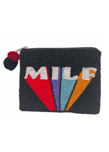 Portefeuille miniature perlé haut de gamme pour femmes, porte-monnaie fait main au design tendance à petit prix - Product Image 3