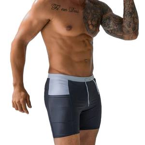 Pantalones Cortos Deportivos para Hombre, con Logotipo Personalizado, Estilo Urbano, Ligeros, Transpirables, de Secado Rápido, Antiarrugas, con Estampado Floral, 100% Poliéster - Product Image 3