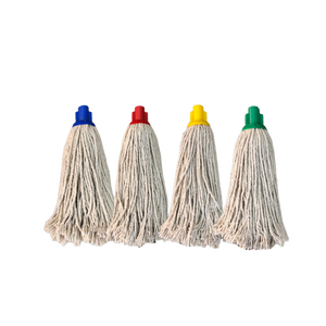 Factory Wholesale Mini Cotton Mop Head Refill Reusable Self-Wringer Commercial Industrial Wet Floor Cleaning String Kentucky Mop - Product Image 1