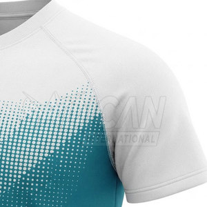 เสื้อกีฬาเนื้อผ้านิตเนื้อนุ่ม ระบายอากาศได้ดี แห้งเร็ว สวมใส่สบาย เหมาะสำหรับออกกำลังกาย วิ่ง ฟิตเนส และกิจกรรมกลางแจ้ง - Product Image 5