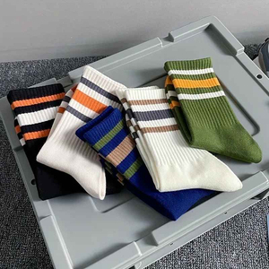 Nouvelles arrivées, vente en gros de chaussettes décontractées, chaussettes décontractées de couleur personnalisée, chaussettes athlétiques décontractées de haute qualité, fabriquées au Pakistan - Product Image 5