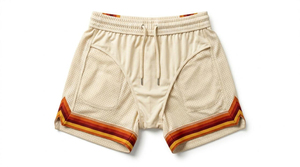 Shorts en maille pour hommes fabriqués sur mesure au Pakistan, séchage rapide, logo personnalisé, taille élastique, décontractés, pour l'entraînement, la gym, le baseball, légers - Product Image 4