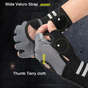 High Quality PROFIT SPORTS Custom Logo Gym <b>Gloves</b> for Workout Fitness <b>Weight</b> Lifting Polyester Ventilated Wrist Support - Product Image 5