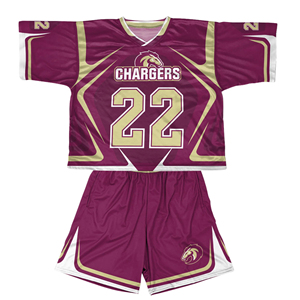 Ensemble de maillots de lacrosse bleu clair Penguins 22, col en V, manches courtes, respirant, uniformes pour adultes, unisexe, impression par sublimation - Product Image 5