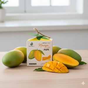 Pastel de Mango Premium Hecho con Mango Tropical Fresco, Sabor Dulce Natural, Bocadillo Suave y Delicioso - Product Image 6