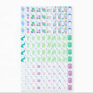 โอ้ มาย หมาจง อเมริกัน หมาจงไทล์ส ลักชัวรี่ กรีน ออเรนจ์ 160 ชิ้น ชุดสีชมพู 4 ชั้น สีฟ้า สีน้ำตาล อะคริลิค ไลท์ 1 อเมริกัน หมาจงไทล์ส - Product Image 3