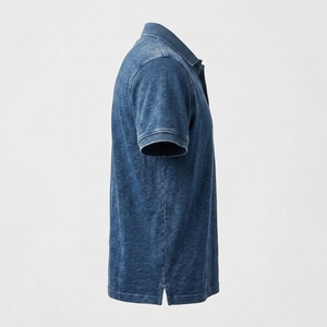 เสื้อเชิ้ตผู้ชายพรีเมียม แขนสั้น ผ้าแคนวาส 100% คอตตอน ทรงลำลอง ติดกระดุม ป้องกันรอยยับ เป็นมิตรต่อสิ่งแวดล้อม แห้งเร็ว ระบายอากาศได้ดี - Product Image 5