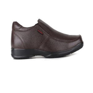 Elegantes Zapatos Formales Marrones Sólidos para Hombre, Calzado de Vestir de Oficina con Cordones de Primera Calidad, Parte Superior de Cuero Genuino, Clásicos y Cómodos - Product Image 1