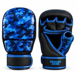 Guantes de MMA de Última Moda en Cuero Genuino para Protección de Manos, Cierre de Gancho y Bucle, Empaque Personalizado, Artes Marciales, Boxeo - Product Image 2