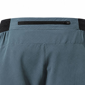 Shorts de course en tissu de qualité standard pour hommes, best-seller, anti-transpiration, infroissables, vente en gros, longueur au-dessus du genou - Product Image 3