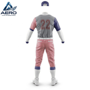 Uniforme de Béisbol Cómodo, Ligero, de Alta Calidad, con el Mejor Diseño, en Varios Colores - Product Image 6