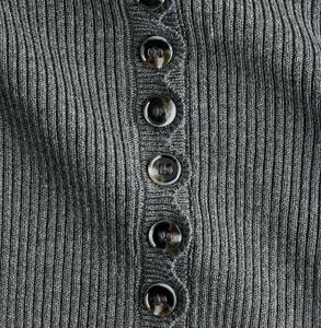 Suéter Desgastado con Cuello Redondo Estilo Punk, Transpirable, para Mujer, Estética Gótica, Ropa Urbana, Tendencia en EE. UU., Camiseta de Punto Desgarrada - Product Image 2