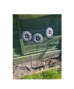 Piquets de jardin en métal thermolaqué sur mesure pour la vente en gros, supports de plantes, produits d'aménagement paysager extérieur - Product Image 1
