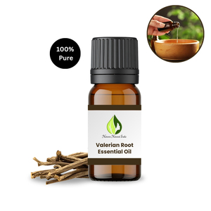 NATURES NATURAL INDIA Aceite Esencial Puro de Raíz de Valeriana y Jojoba, Destilado al Vapor, Certificado GMP, 100% Puro, Aromaterapia - Product Image 2