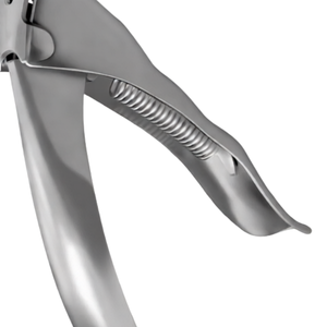 Coupe-ongles en acrylique 5,5 pouces en acier inoxydable à lame courbée et à mâchoires larges, coupe-ongles artificiels professionnel, portable et moderne - Product Image 6
