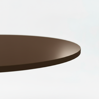 Table basse ronde moderne en bois d'hévéa, mobilier de salon, vente en gros, directement de l'usine, OEM ODM personnalisé