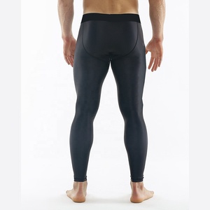 <b>Men's</b> Gym Leggings Athletic <b>Compression</b> Pants Four Way Stretch Breathable Running Workout Fitness Training Performance <b>Tights</b> - Product Image 6