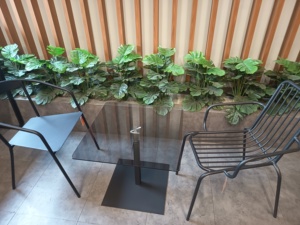 Modern Metal Frame <b>Dining</b> <b>Chair</b> Armchair Accent <b>Chair</b> Back <b>Chair</b> for Restaurant Hotel Garden Coffee Stackable for Coffee Shop - Product Image 5