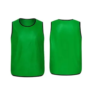 Sports Vest Wholesale Soccer & Football <b>Training</b> Wholesale Summer Mesh <b>Training</b> <b>Bibs</b> Breathable Lightweight Automated Cutting - Product Image 3