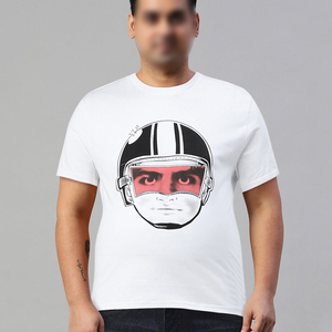 Camisetas de hombre 100% algodón, el mejor producto, camiseta con estampado gráfico para hombre, cuello redondo, la más alta calidad en color blanco. - Product Image 1