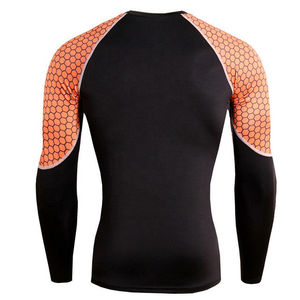 T-shirt personnalisé pour homme adulte à manches courtes respirant et à séchage rapide en spandex/polyester - Product Image 5
