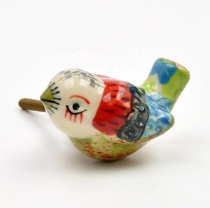 Boutons d'oiseaux en céramique pour cuisine commode chambre entrepôt extérieur salon hôtel école-poignée d'armoire polyvalente tire CK 652 - Product Image 1