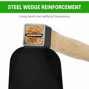 Houe de jardin légère en bois d'acacia, vente en gros |   Outil de désherbage à lame en acier trempé - Product Image 4