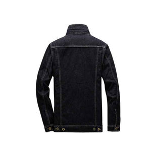 Chaqueta Vaquera para Hombre con Estampado de Grafiti Personalizado OEM, Estilo Vintage, 100% Algodón, Ligera, Transpirable, Lavable, Estilo Urbano, Modelo 2026 - Product Image 3