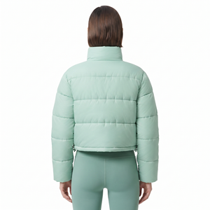 Women High Quality Puffer <b>Jacket</b> Women Casual Winter <b>Cropped</b> Puffer <b>Jacket</b> Women Bubble Coats - Product Image 4