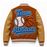 Veste universitaire personnalisée, style fashion, pour collège, université, baseball, hiver, pour hommes