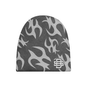 Gorro Unisex con Estampado de Llamas, Sublimación, Acrílico, Invierno, Estilo Urbano, Casual, Adulto, 56-58CM - Product Image 4