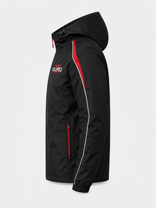 Men's Winter Hooded High Street Casual <b>Canvas</b> Windbreaker <b>Jacket</b>-100% Nylon Customizable Breathable & Waterproof Front Logo - Product Image 6