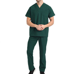 Uniformes de Hospital Unisex de Talla Regular Personalizados para la Temporada de Verano, Conjuntos de Uniformes Médicos de Primera Calidad para Farmacias, Spandex/Poliéster - Product Image 1