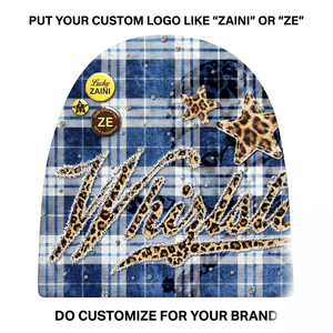 หมวกบีนนี่อะคริลิกพรีเมียม ZAINI ZI-072 320 GSM ลายพิมพ์เต็มใบ ปักลายสไตล์ตัวละคร - Product Image 6