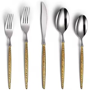 Juego de Cubiertos de Acero Inoxidable de Lujo, Cubertería Metálica Premium para Hoteles, Restaurantes y Cafeterías - Product Image 3